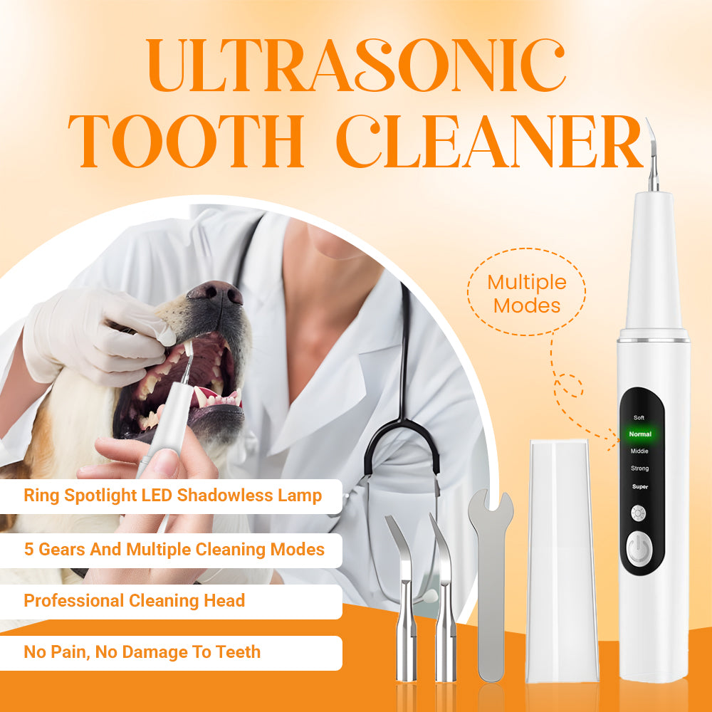 PawsomelyClean™ 2nd Generation Ultrasonic Tooth Cleaner
