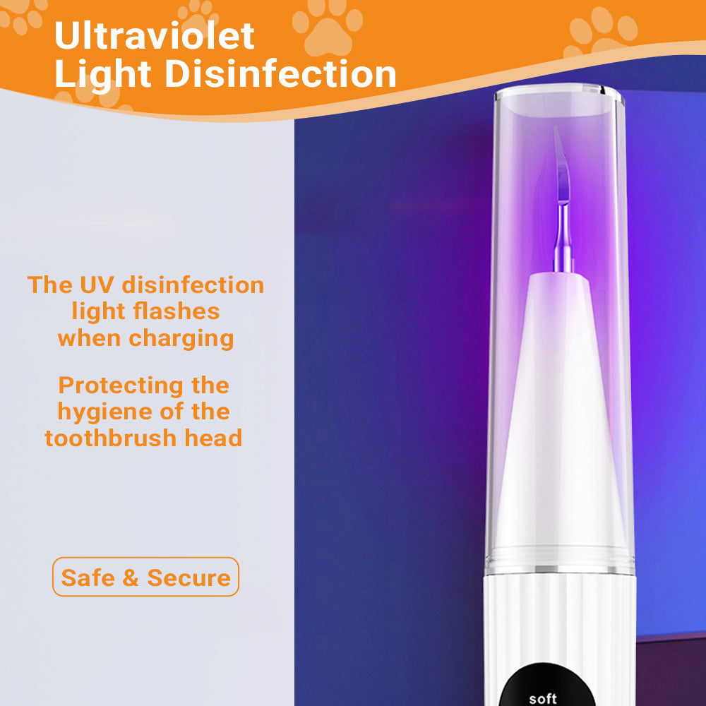 PawsomelyClean™ 2nd Generation Ultrasonic Tooth Cleaner