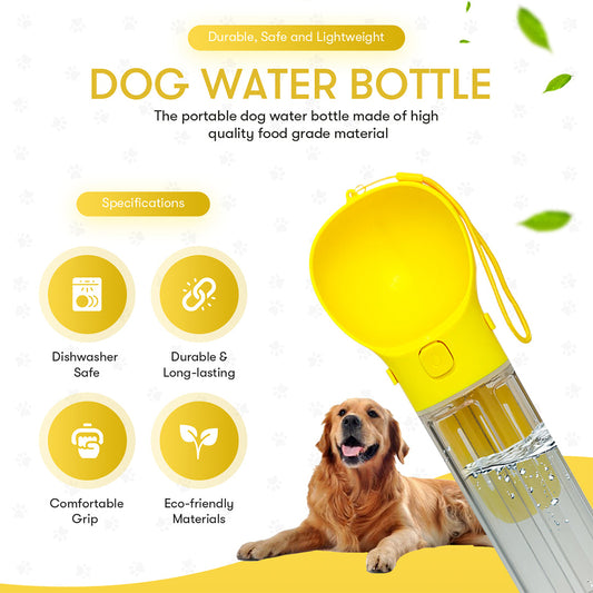 5-in-1 Dog Water Bottle